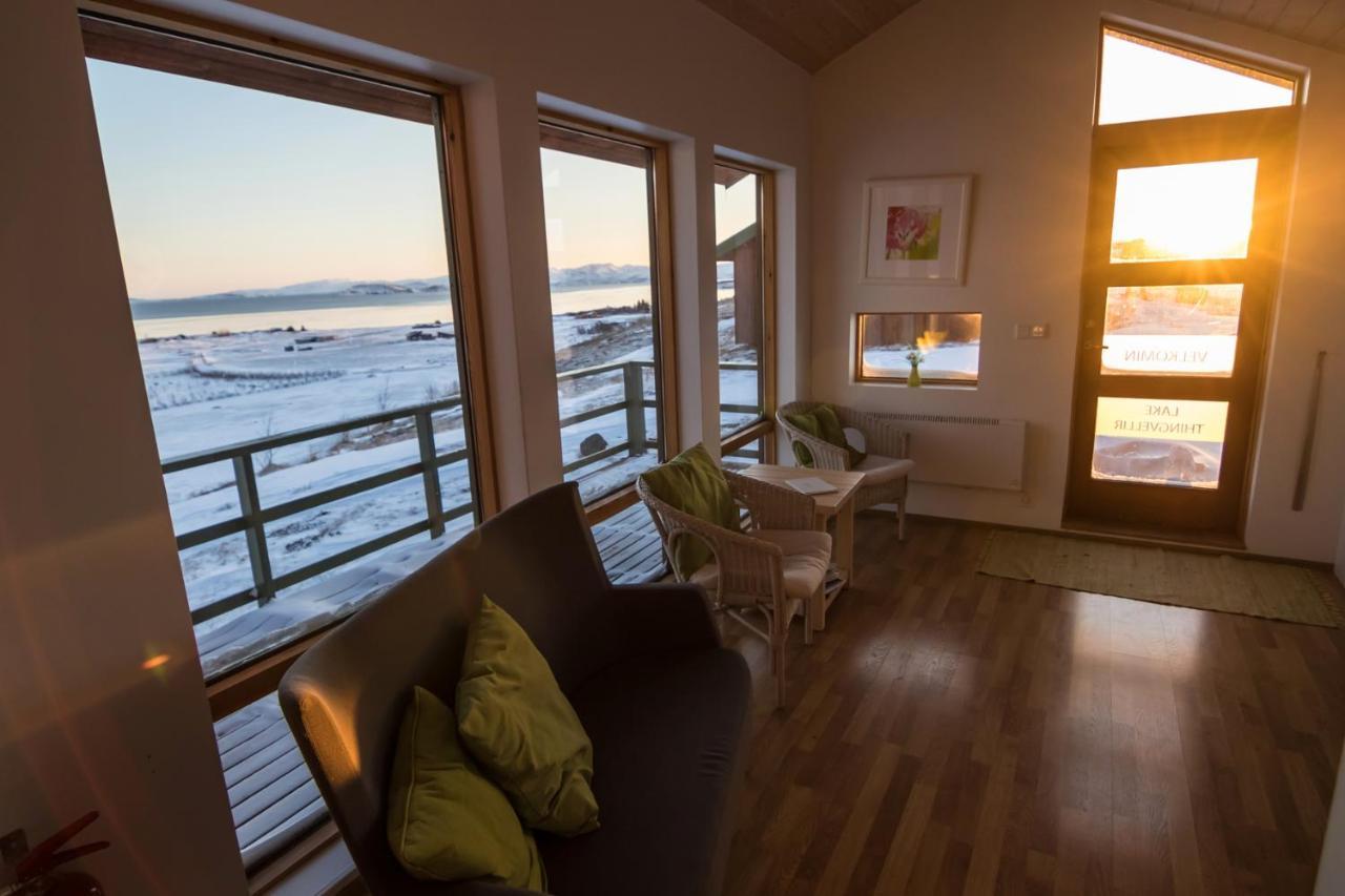 Blaskogabyggd Lake Thingvellir Cottages المظهر الخارجي الصورة