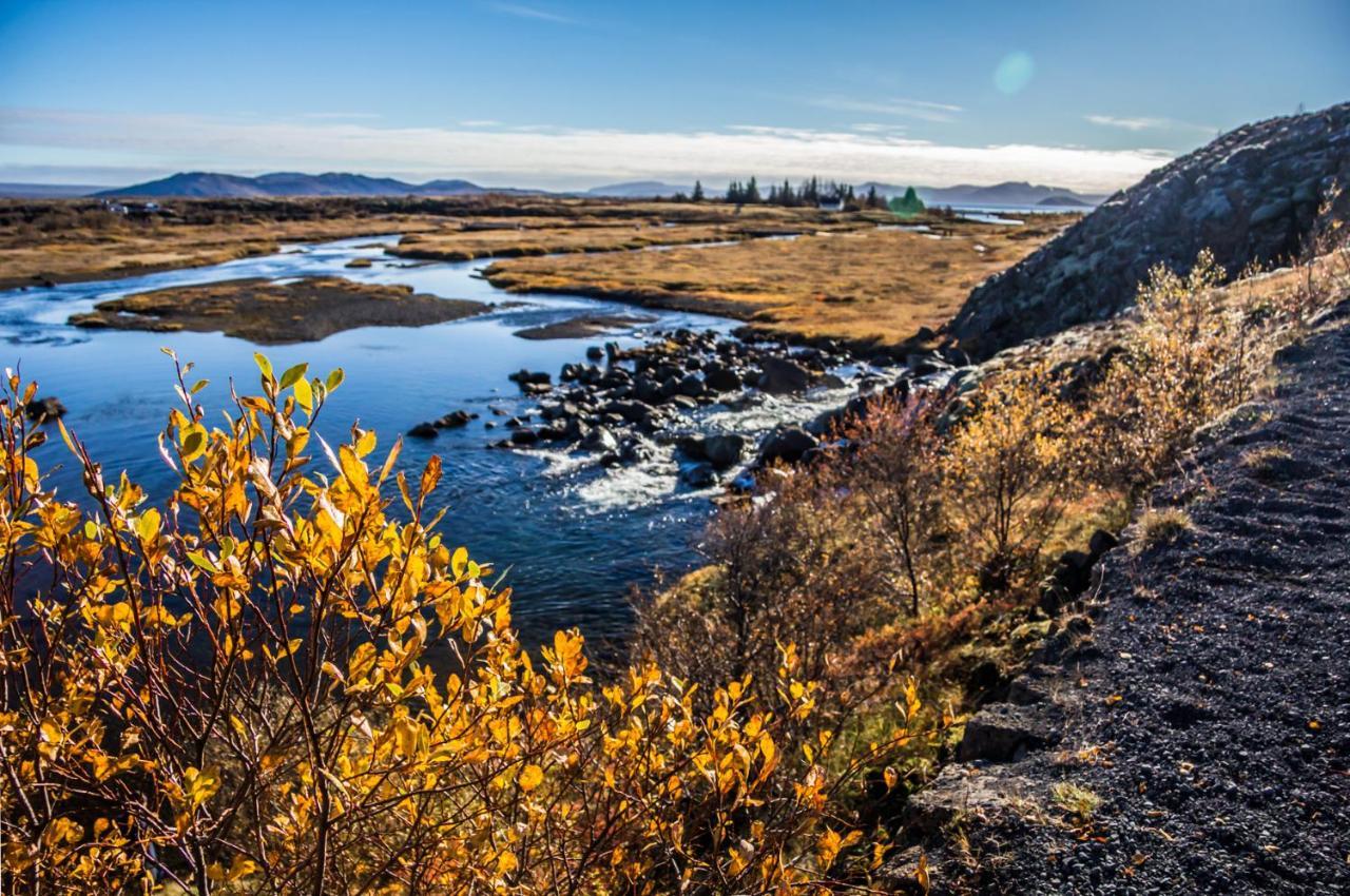 Blaskogabyggd Lake Thingvellir Cottages المظهر الخارجي الصورة