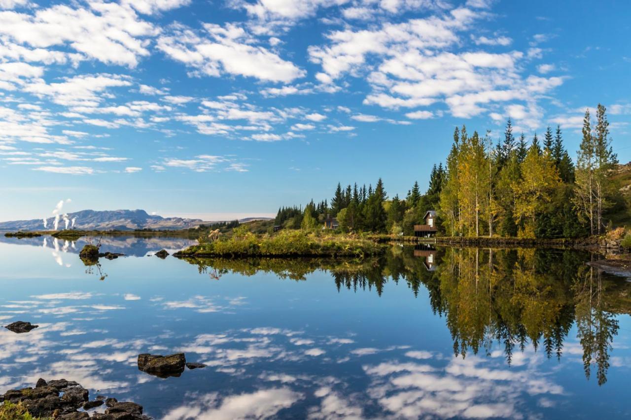 Blaskogabyggd Lake Thingvellir Cottages المظهر الخارجي الصورة